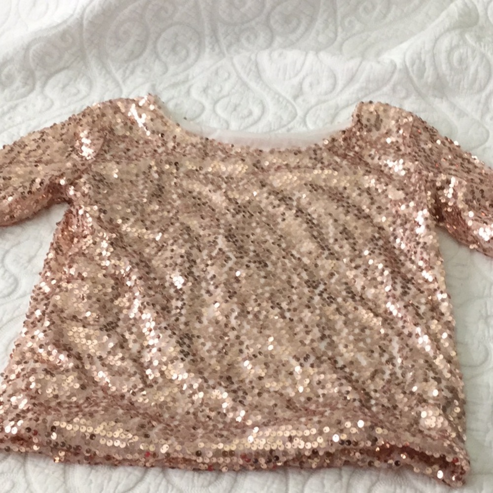 Sequined top